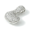 Rack Plating Brass Cubic Zirconia Pendants KK-S378-02P-L-2