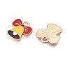 Christmas Theme Alloy Enamel Pendants ENAM-T020-10V-1