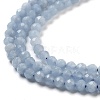 Natural Angelite Beads Strands G-G161-A05-05-4