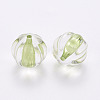 Transparent Acrylic Beads TACR-S154-19A-83-2