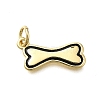 Rack Plating Brass Pendants KK-V002-17G-1