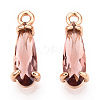Faceted Glass Pendants X1-GLAA-T010-004G-1