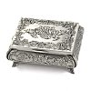 Cuboid Europen Classical Princess Jewelry Boxes OBOX-I002-04-1