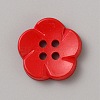 Spray Painted Plastic Buttons FIND-WH0152-394A-04-1