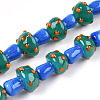 Handmade Lampwork Beads Strands LAMP-N024-09C-2