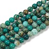Dyed Natural Regalite/Imperial Jasper/Sea Sediment Jasper Beads Strands X-G-B124-C04-07-1