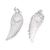 Natural Quartz Crystal Pendants G-L512-P06-2