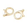 Brass Lobster Claw Clasps KK-H287-08F-G-2