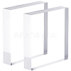 2Pcs Transparent Acrylic Display Decorations DJEW-CN0001-50-1