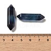 Double Point Tower Natural Fluorite Healing Stone Wands G-Z048-02-3