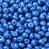 6/0 Opaque Baking Paint Glass Seed Beads SEED-M012-02A-03-3