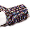 Electroplate Glass Beads Strands LS-GLAA-H021-01B-FP13-1