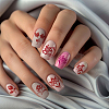 Stainless Steel DIY Nail Art Templates MRMJ-WH0092-045-6