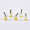 Glass Bottle Pendants CRES-N017-06D-1