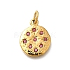 304 Stainless Steel Rhinestone Pendants STAS-R159-54G-04-1