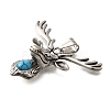 Synthetic Turquoise Big Pendants STAS-A109-01AS-2