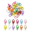 20Pcs Spray Painted Alloy Lobster Claw Clasps FIND-YW0001-79-1
