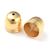 Brass Core End Caps X-KK-O139-15G-G-2