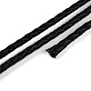Braided Cowhide Leather Cord NWIR-N005-01C-4mm-3