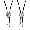 2Pcs PU Leather Bolo Tie Necklaces NJEW-ME0001-22A-1