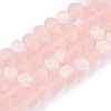 Transparent Glass Beads Strands X-EGLA-A044-T6mm-MB22-5