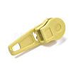 Spray Painted Alloy Replacement Zipper Sliders PALLOY-WH0067-97F-2