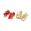 Alloy Enamel Pendants FIND-O003-07D-G-2