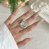 304 Stainless Steel Finger Rings FS-WGE331D-14-1