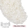 500G Natural Quartz Crystal Chips Beads G-SP0001-08-2