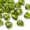 Handmade Silver Foil Glass Beads LS-X-FOIL-R050-12x8mm-7-1