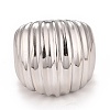 Non-Tarnish 304 Stainless Steel Textured Chunky Ring for Women RJEW-B040-17A-P-2