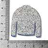 Printed Christmas Theme Acrylic Pendants OACR-L018-07D-3
