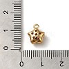 Brass Micro Pave Cubic Zirconia Pendants KK-F865-19G-3