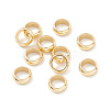 201 Stainless Steel European Large Hole Beads X-STAS-M294-03G-03-1