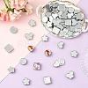 48Pcs 8 Styles Alloy Slide Charms Cabochon Settings FIND-SC0016-55A-P-5