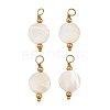 Natural Freshwater Shell Pendants SH-CBA5EEC-09G-1