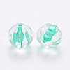Transparent Acrylic Beads TACR-S154-19A-68-2