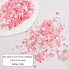 Opaque & Transparent Resin Cabochons RESI-WH0034-08A-2