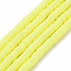 Handmade Polymer Clay Bead Strands CLAY-T002-6mm-60-1