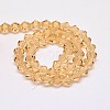 Transparent Glass Beads Strands EGLA-A039-T4mm-D18-2