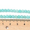 Natural Amazonite Beads Strands G-F509-25-4mm-4