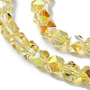 Electroplate Glass Beads EGLA-L018-B-AB06-3