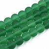 Transparent Glass Beads Strands GLAA-T032-T10mm-MD21-1
