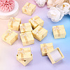 Square Paper Jewelry Ring Gift Boxes with Bowknot CON-TAC0010-80D-6