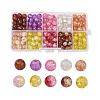 Transparent Crackle Glass Beads CCG-X0008-02-8mm-1