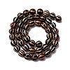 Tibetan Style dZi Beads Strands G-C133-A07-03-4