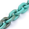 Transparent Acrylic Handmade Cable Chain AJEW-JB00542-05-1