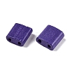 2-Hole Baking Paint Glass Seed Beads SEED-S023-17C-13-2