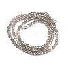 Electroplate Glass Beads Strands EGLA-A034-T2mm-B19-1-2
