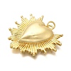 Rack Plating Brass Pendants KK-M309-20G-2